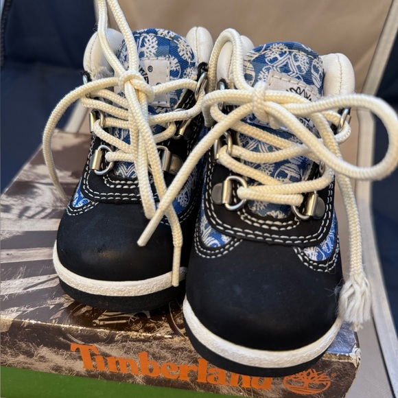 Timberland Toddler Navy blue Field boot - Picture 2 of 7
